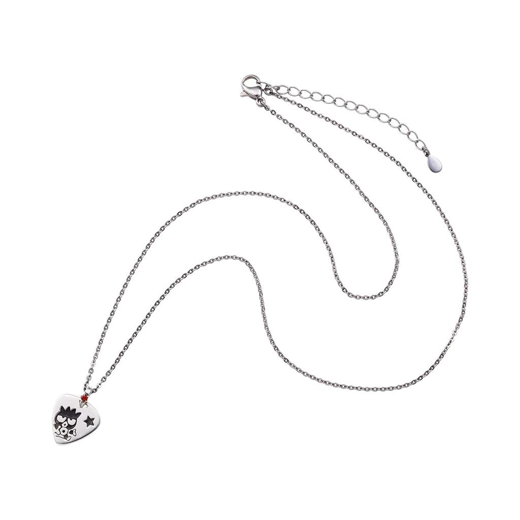 Bad Badtz Maru Necklace Sanrio Characters Hapidanbui Pick Star 925 Silver Surgical Stainless Steel Cubic Zirconia Ibushi Comes with Original Box