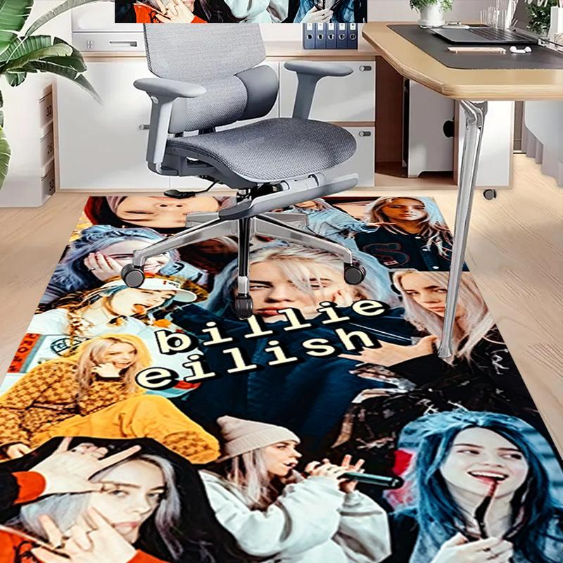 Billie Eilish Collage Carpet For Playroom Bedroom Living Room Sofa Home Decorkids Game Area Rug Nonslip Floor Mat
