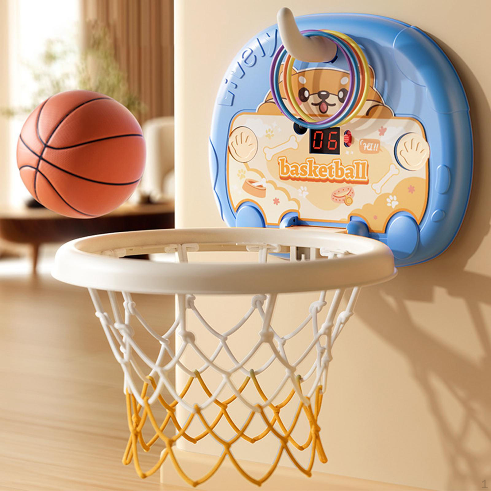 

Міні-баскетбольне кільце для приміщень, регульована висота, дитяча іграшка для спальні, сімейні ігри, хлопчики, дівчатка, спорт для Dogs