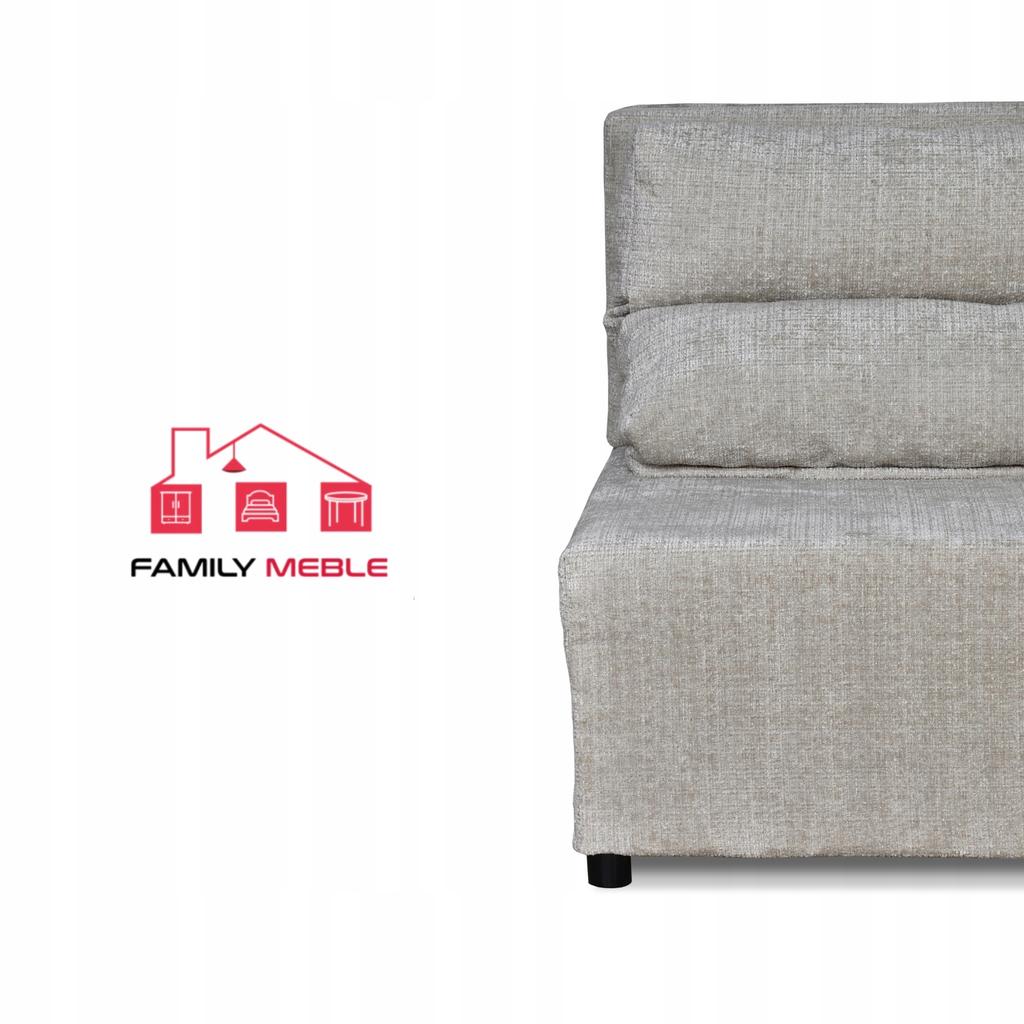 Fold-out Armchair with Sleeping Function KIMO Bedding Container Ramona Light Gray