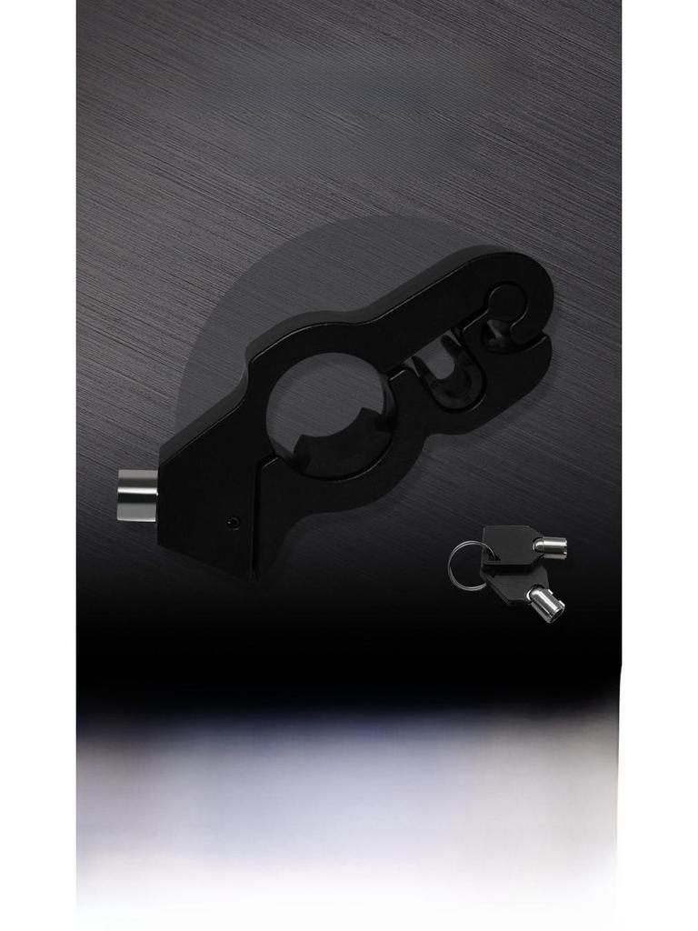 Univerzální zámek proti krádeži elektrického vozidla: Brzda z lehké slitiny, řídítka, plyn, skútr, motocykl a ochrana klaksonu