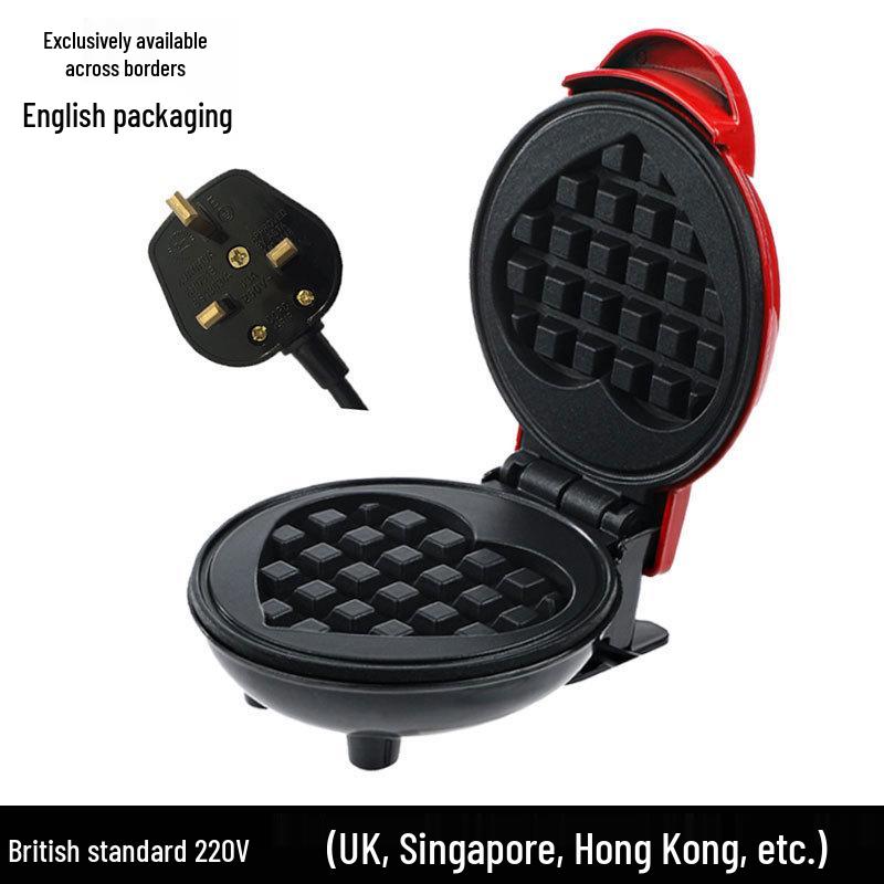 Mini Waffle Maker for Kids - Children's Baking Machine for Perfect Waffles