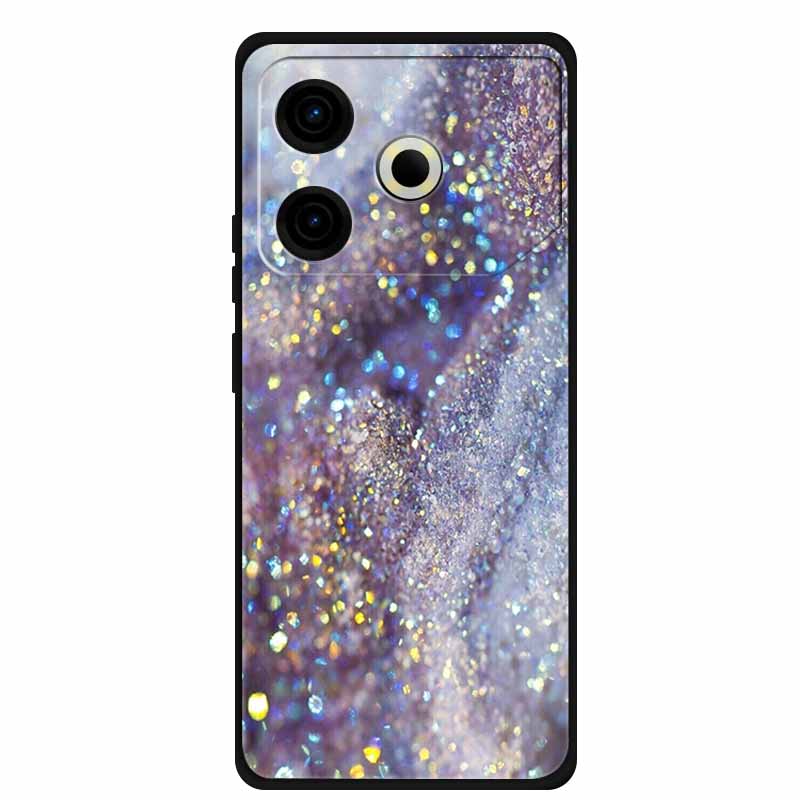 Phone Case For Tecno Pova6 Neo TPU Back Coque for Pova 6 Neo Marble Colour Soft Cover Protective Funda Luxury Silicone Shell