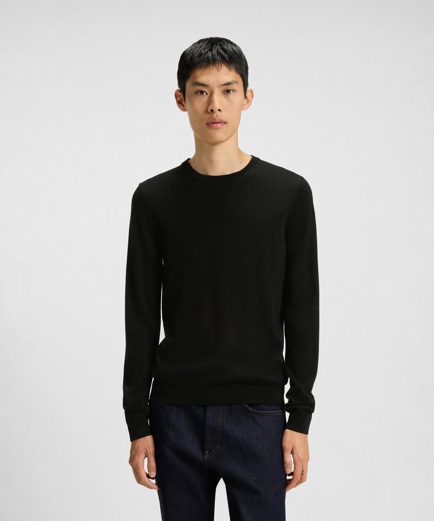 HUGO Virgin Wool Knit Sweater Regular Fit 50476832_001