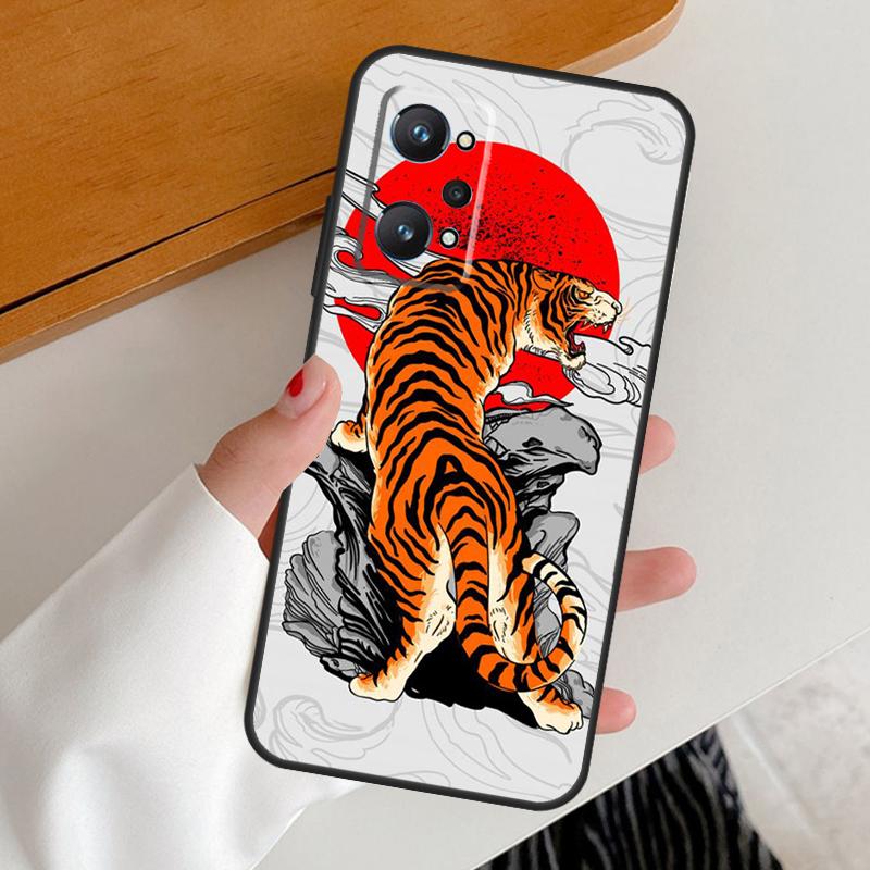 Japanese Style Art Japan For Realme C53 C51 C55 C67 C30 C31 C33 C35 C21Y C25s GT5 9 10 11 12 Pro Plus GT Neo 6 Case