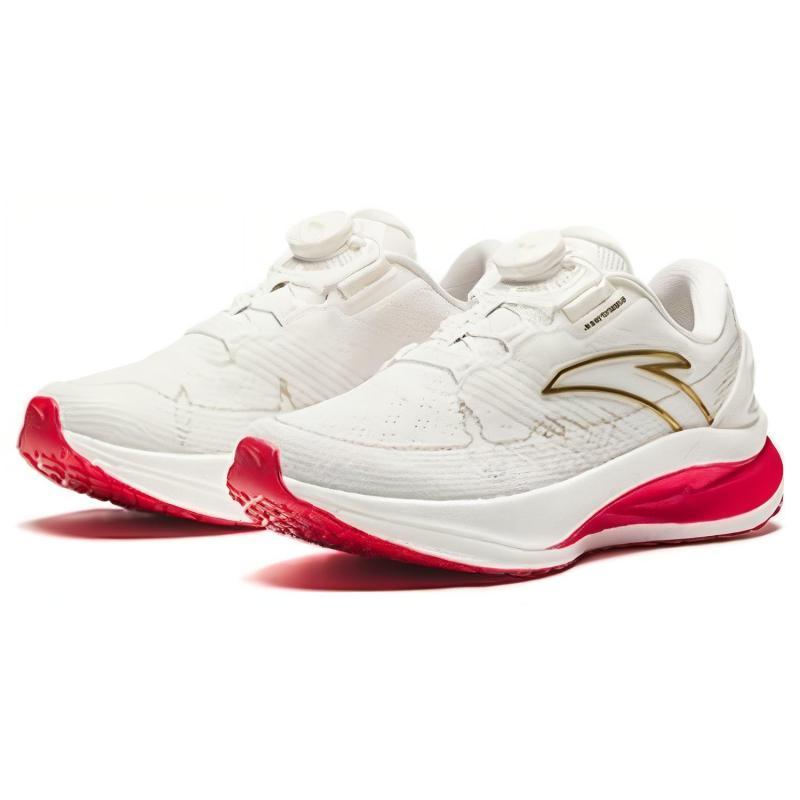 Anta Champion 2 Pro Cushioning, Wear Resistant Low top Running Shoes Women's White Sneakers 122345582S-1