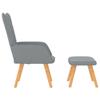 VidaXL Relaxation Chair and Stool Armchair with Footrest Living Room Chair Home Interior 327534