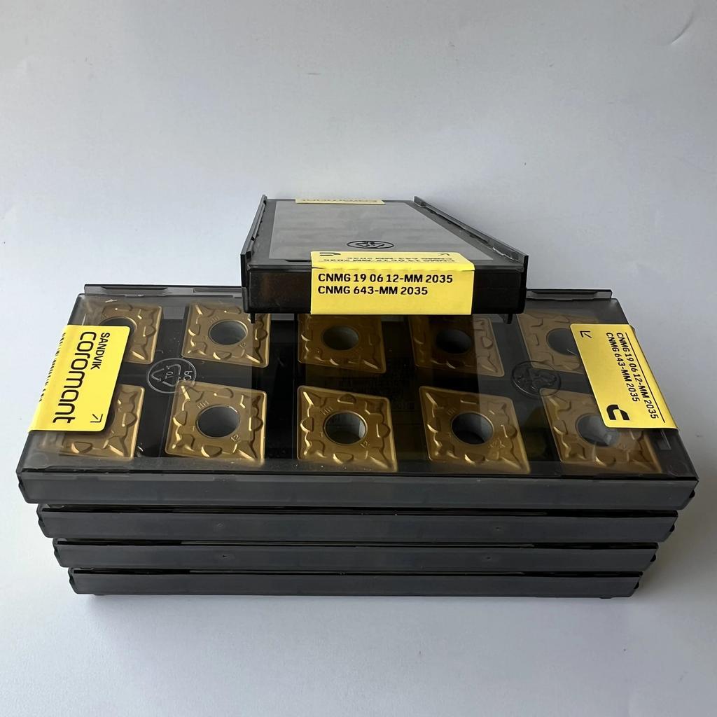 Sandvik / CNMG190612-MM 2035 / Industrial Indexable Carbide Inserts 10 Pcs
