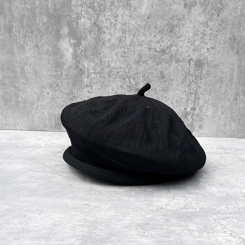 Extra Gentle Retro Crimped Beret Women'S Spring Summer Versatile Painter Hat Showing Face Small Octagonal Hat 25