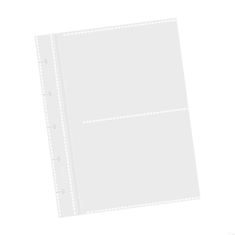 62KD Stylish Clear Photo Album Photocard Binder Book for Students and Office Workers