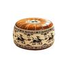 PU Leather Round Sofa Stool Cover Space-Saving Tatami Sitting Mat Storage Leg Bench  Apartment