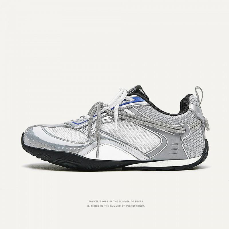 Men Women Unisex Breathable Mesh Low-Top Casual Sneakers Lightweight Fall All-Season Flat Shoes