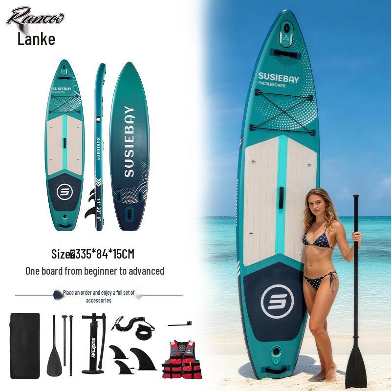 Lanko Inflatable Paddle Board - Universal PVC SUP for Surfing & Paddling