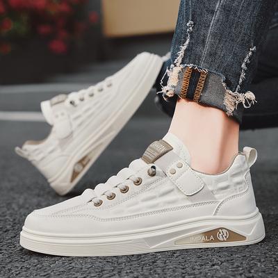 Men's Shoes 2026 New Autumn Breathable White Shoes Korean Version Trendy and Versatile One Foot Sports and Leisure Shoes