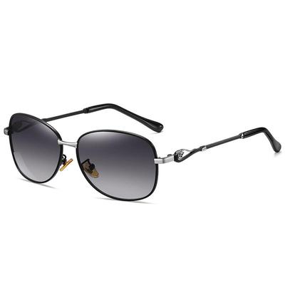 Polarized Light Frame Two-color Sunglasses Ladies Colorful Sunglasses