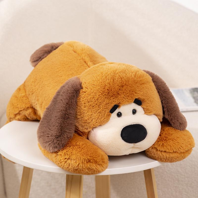 Plush Dog Fluffy Toy Adorable And Soft Huggable Stuffed Animal For Children And Gifts