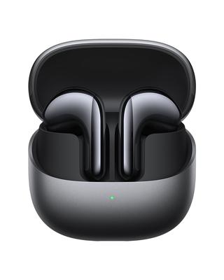 Xiaomi Bezprzewodowe słuchawki Buds 5 z dźwiękiem Harman Audio AI Noise 3D Lekkie Grafitowa czerń EFX, Obsługa Hi-Res, Redukcja, Audio, Design,