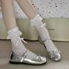 2025 New Summer Women's Ballet-Style Flat Shoes - French Round-Toe Mary Jane for Dresses