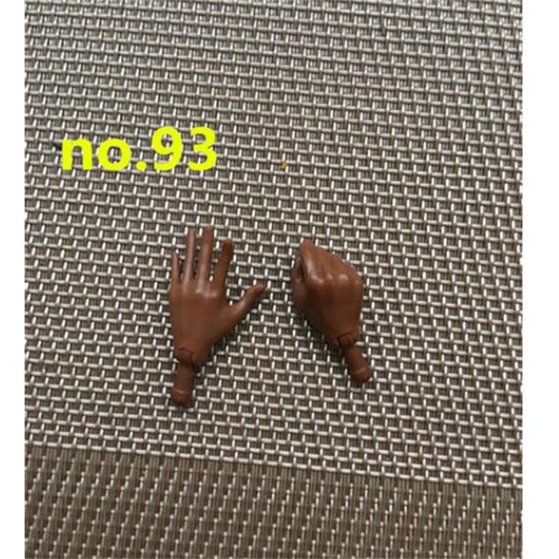 Universal 1/6 Doll Hands DIY Doll Decors Fashion Gesture Doll Hands Feet Accessories White Beige Color Doll Parts Girl Gifts Toy