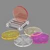 Irregular Flower Pattern Coaster Tray Silicone Mold Epoxy Resin Mold for Stylish Home Decoration Handmade Cup Mat Mould