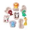 Silikonowa forma do masy cukrowej Zwierzęta Safari w Dżungli Niedźwiedź Lew Żyrafa Królik Panda Forma do Dekorowania Tortu na Przyjęcie Urodzinowe Baby Shower