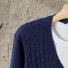 2025 Autumn/Winter Men's Casual Korean Style V-Neck Cardigan Sweater