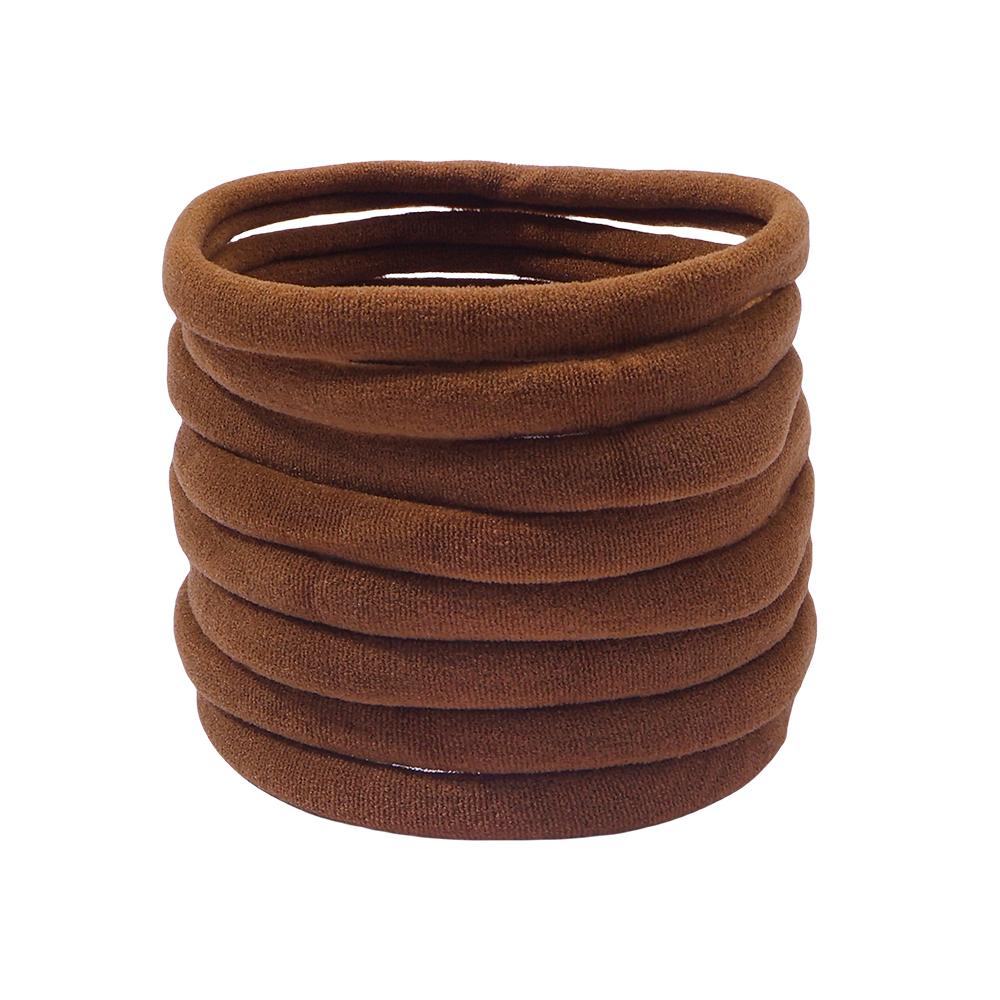 10/30 STÜCKE/Set Damen Mädchen Basic Haargummis Einfache Unifarben Elastisches Stirnband Haargummis Haarbänder Haarschmuck Pferdeschwanzhalter