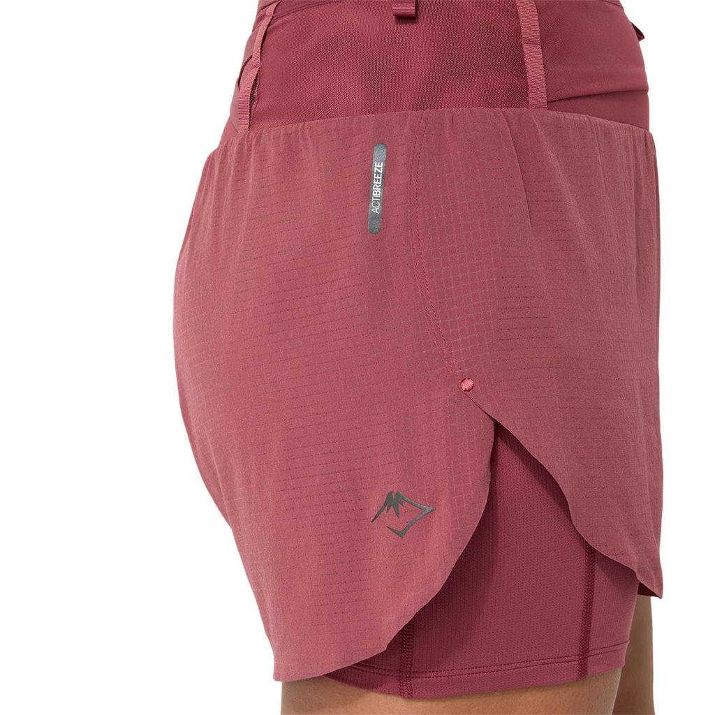 Running Wear FUJITRAIL ELITE SHORT 2012D485 600 M [ASICS] Women's (BRISKET RED)