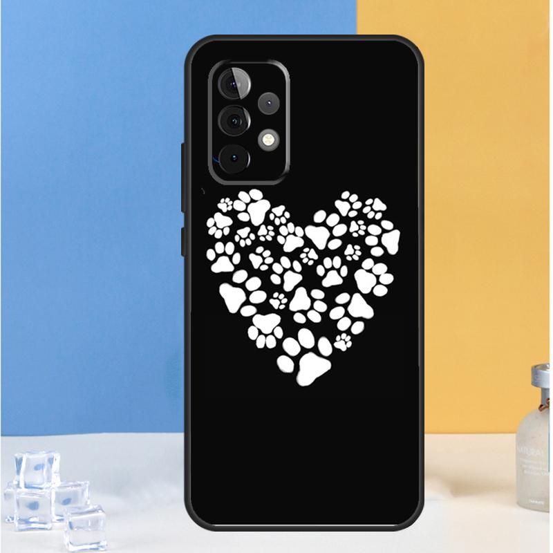 Cat Dog Paw Design For Samsung Galaxy A05 A06 A13 A33 A53 A36 A26 A16 A54 A34 A14 A32 A52 A55 A35 A15 A56 Case