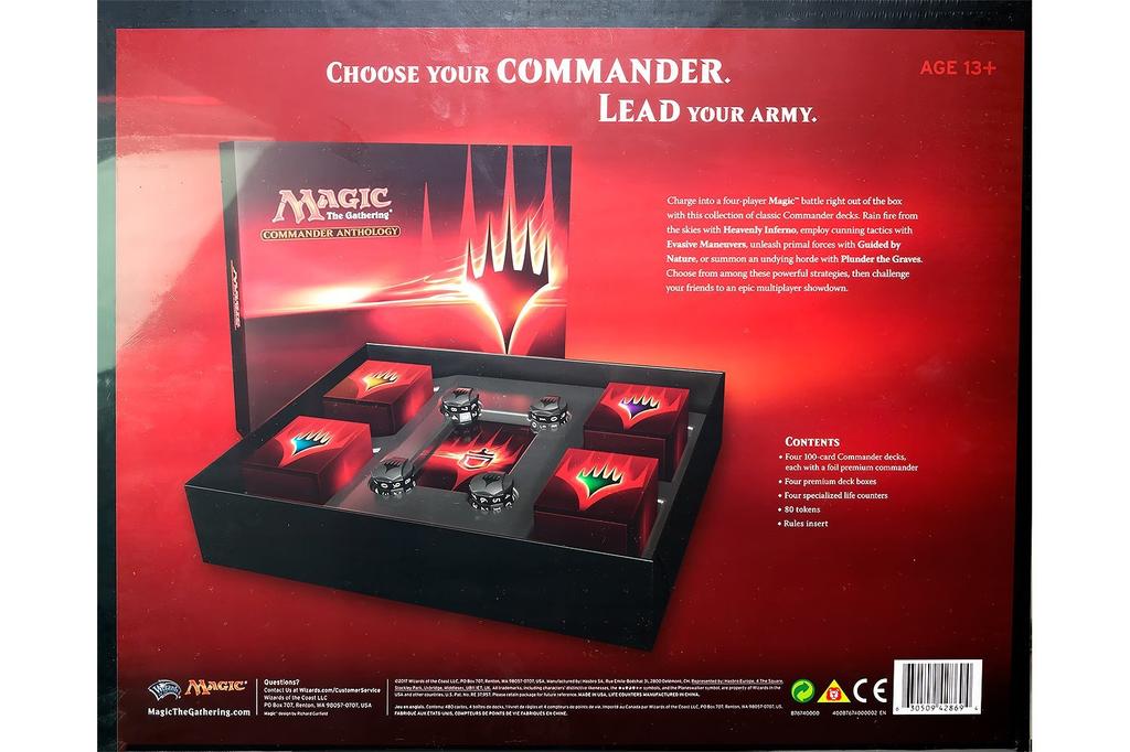 The Gathering Commander Anthology English Version Magic