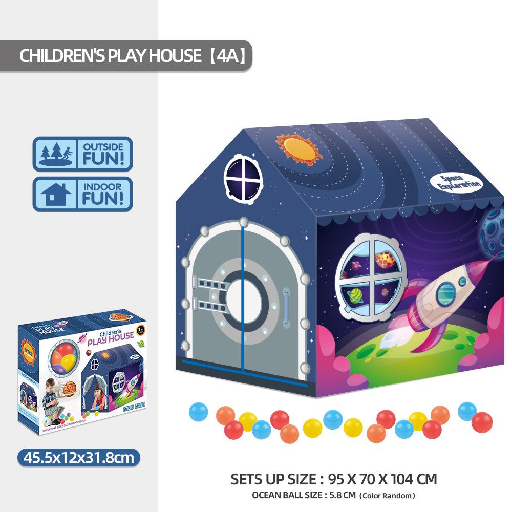 Boys And Girls Indoor Ocean Ball Pool Tent Game House Outdoor Cloth Tent Baby Toy