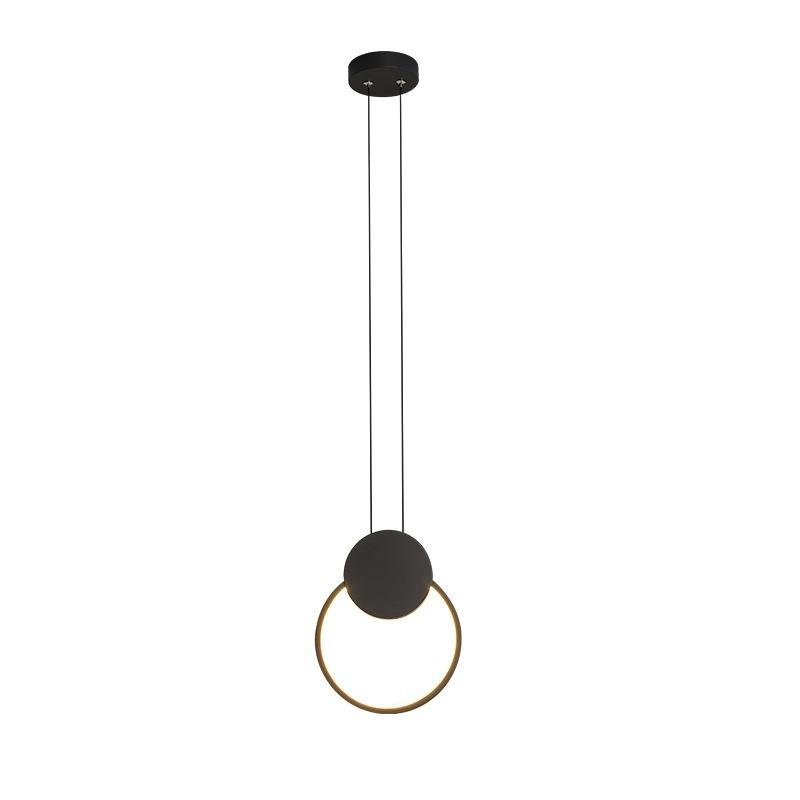 Bedroom Bedside Chandelier Internet Celebrity Long Line Ambience Light Personality Single Head Minimalist Full Spectrum Small