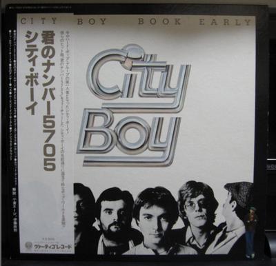 LP Schallplatte CITY BOY  Buch Early RJ7522PROMO VERTIGO 1978 Japan Rock Gebraucht
