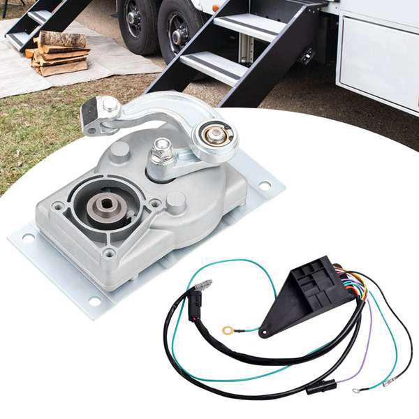 379160 909510000 Совместимая с Lippert Kwikee RV Электрическая ступенька Педаль Редуктор None