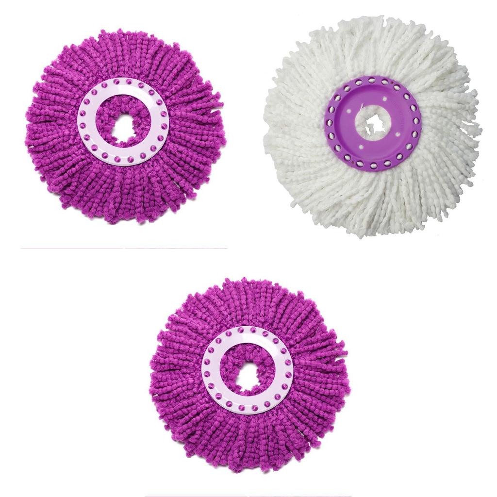 Högkvalitativ Enkel Magisk Golvmopp Med 360° Roterande Hink Och Mikrofiberhuvud