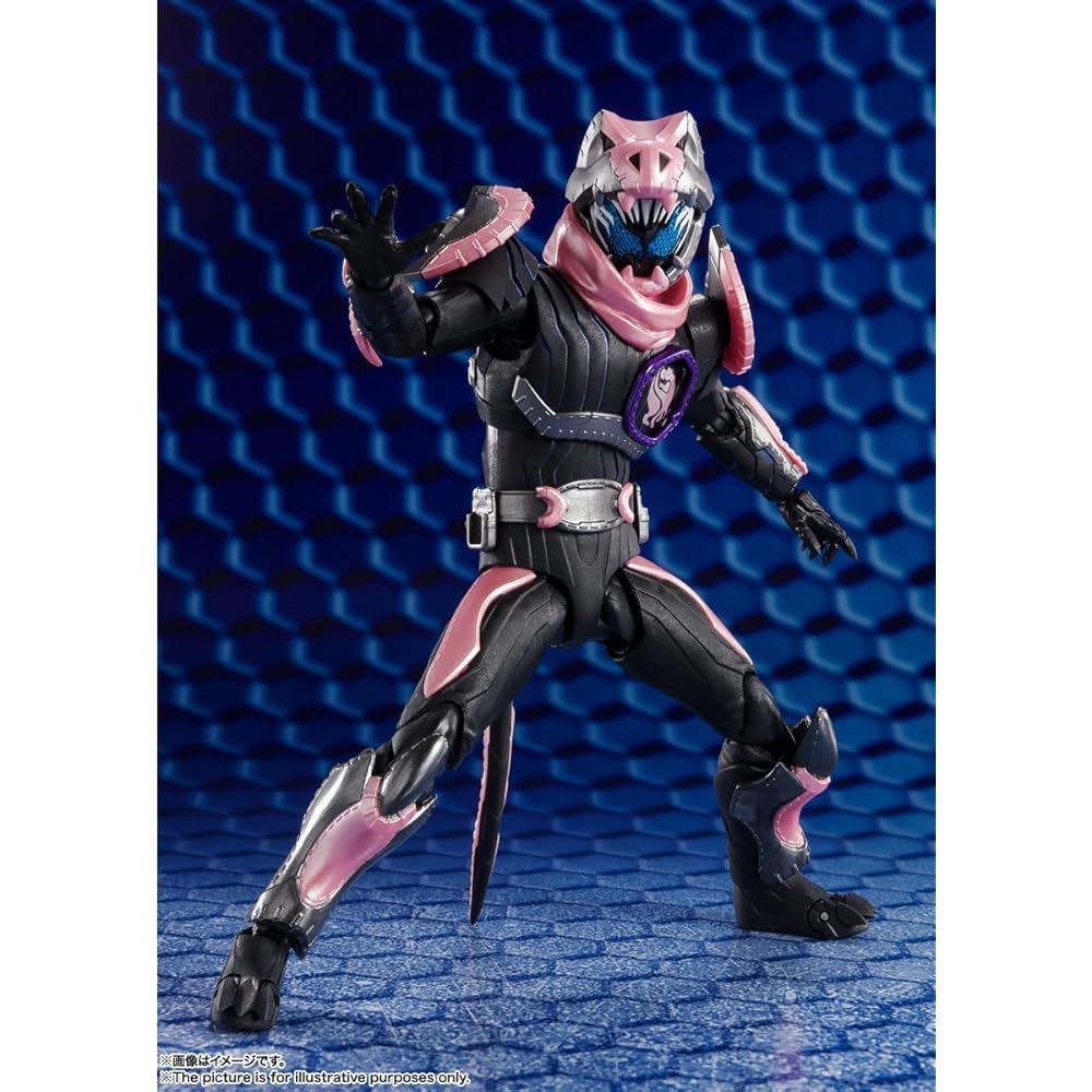 TAMASHII NATIONS S.H. Figuarts Kamen Rider Vice Rex Genome 150mm PVC ABS Action Figure Painted Movable Figure