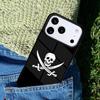 Pirate Skull Cross Bones mobile phone case Compatible with IPhone 17 16 15 14 13 12 11Pro Max 17 Air cover