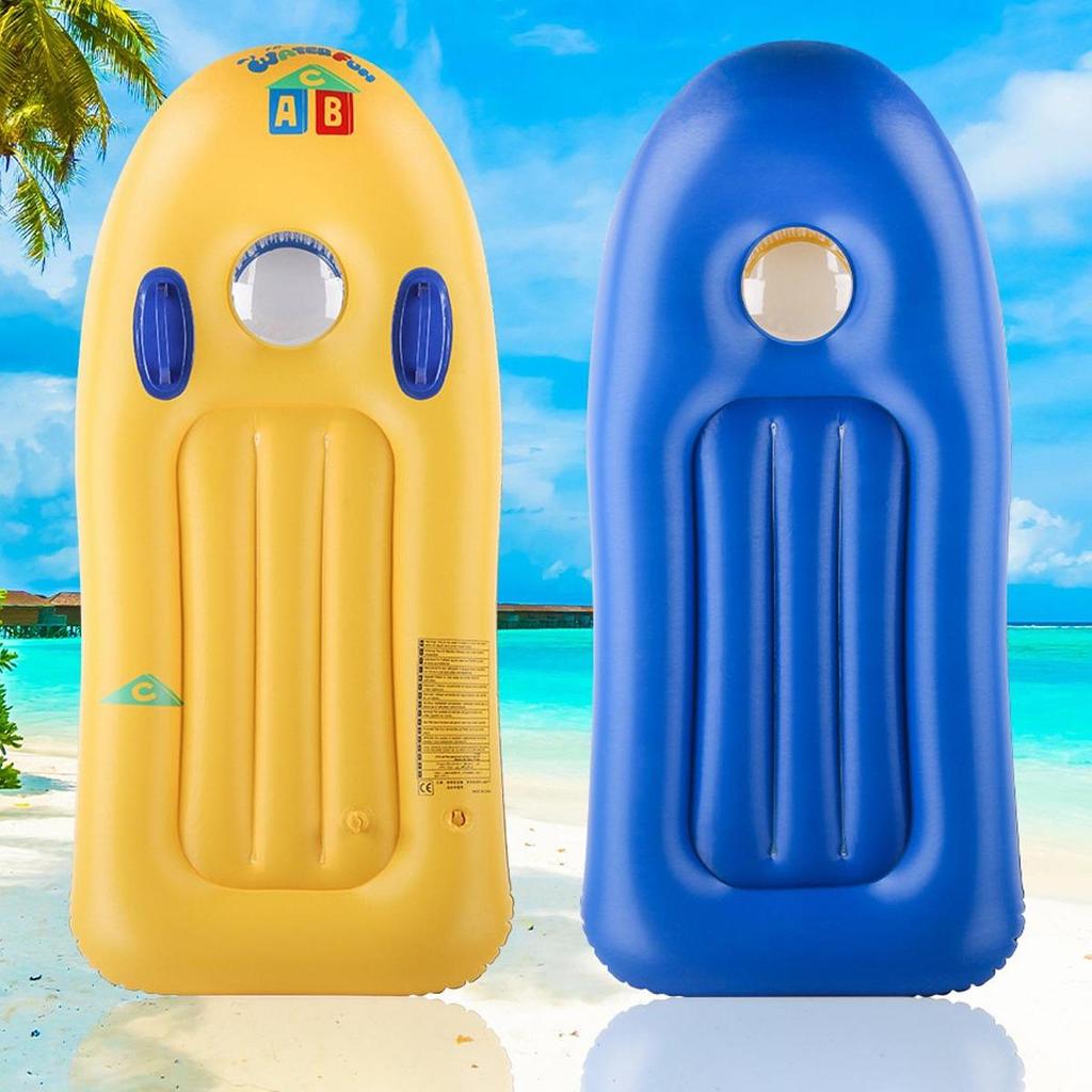Inflatable Surfboard with Handles Water Toys for Summer Entertainment