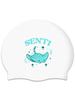 SENTI [Sc-2526] Sentiray Wh Silicone Swim Cap