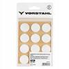 Self-adhesive white felt pads (set of 12) FI 25mm Vorstahl