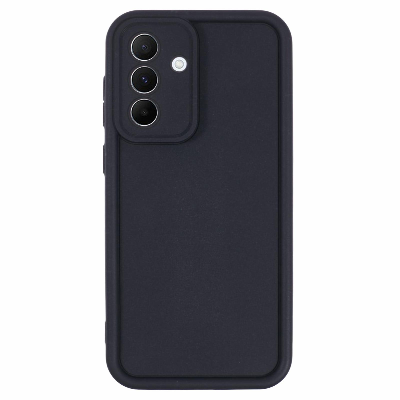 

Чохол для Samsung Galaxy A56 5G з рифленим дизайном, TPU протиковзка накладка на телефон Black