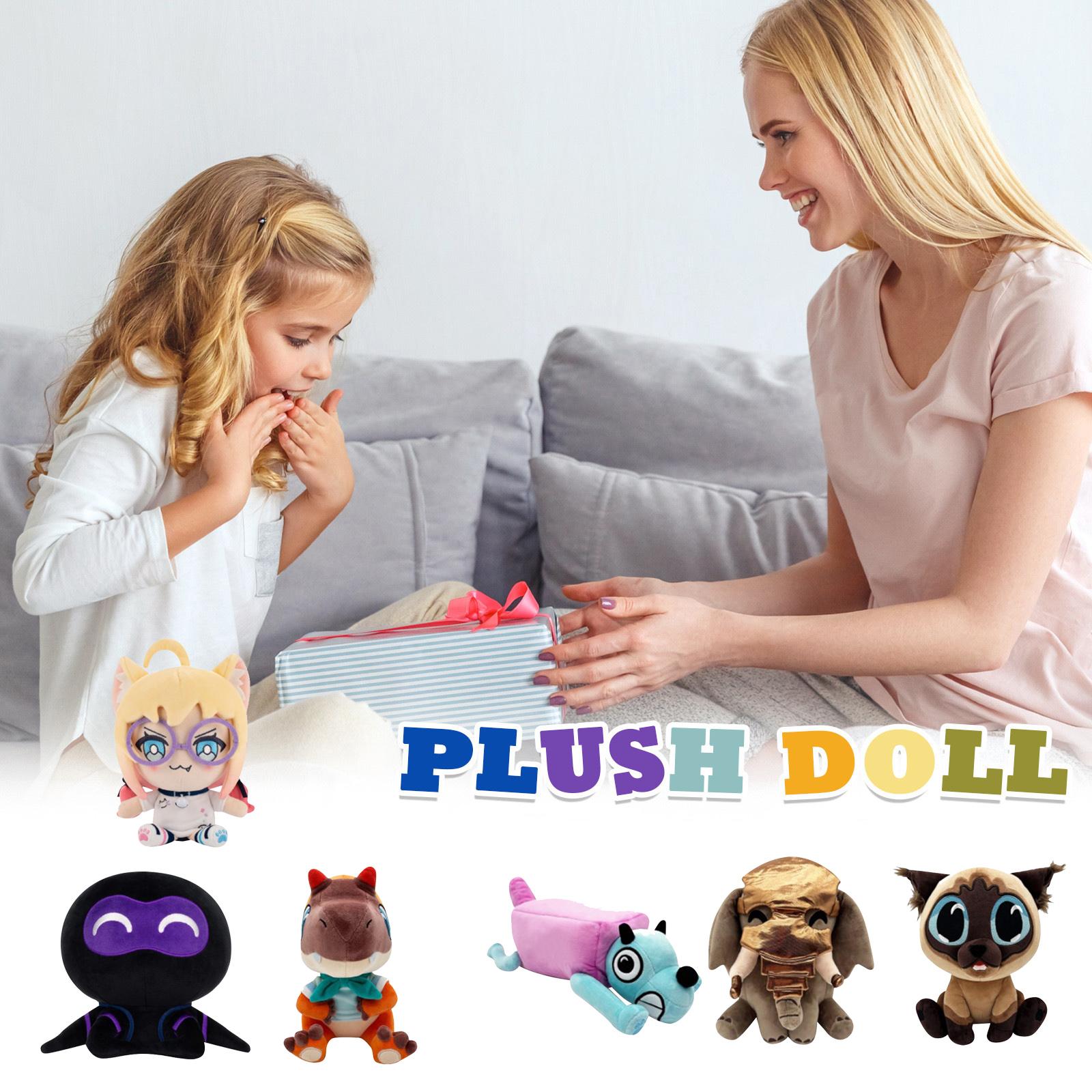 

Плюшевая кукла, Игрушка в подарок, Мультфильм, Детская тряпичная кукла, Детская подарочная подушка One Size