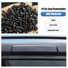 Car High Mounted Brake Light Lamp Decoration Stickers For Jeep Grand Commander 2006-2010 Car Exterior Accessories, Smocked Black.
