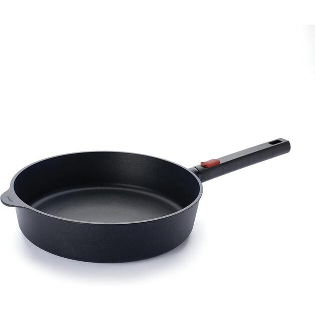 

Сковорода чугунная Woll Eco Logic QXR индукционная 28 см, съёмная ручка (1728LCI-Q)