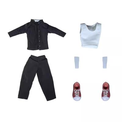 Toys & Hobbies [TOYBARJAPAN] 112 Figure Accessories Boys' High School Uniform and Trainer Shoes Set (body and Head Not Included)
