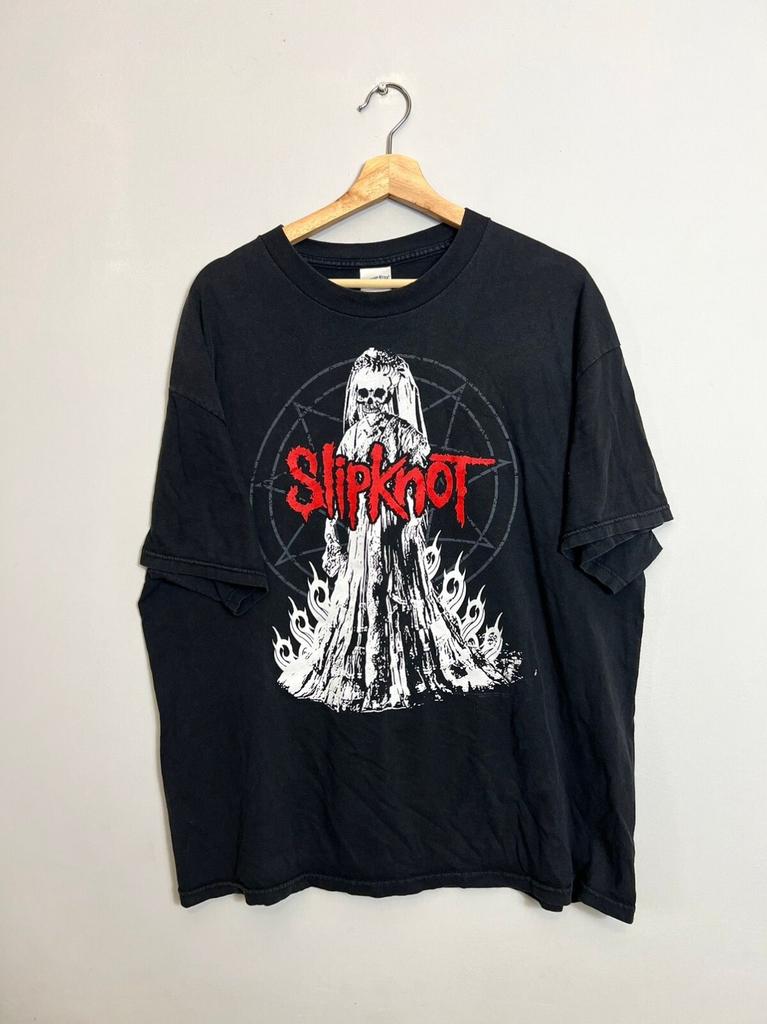 00s Slipknot Vintage Band Tshirt Rare Print Nu Metal Hype Unisex T-Shirt