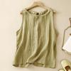 Women's Vest Fashion Casual T-shirt Tops Back Hollow Design Vest Sleeveless T-shirt Outer Wear Inner Wear Bottoming Sling