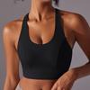 High Strength Sports Bra With Integrated Chest Cushion, Seamless Back Buckle, Yoga Vest, Shock-absorbing And Gathering, Beautiful Back Yoga Bra
