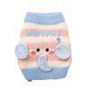 Striped Pet Knit Sweater Knitted Pet Warm Coat New Cat Dog Sweater  for Cats