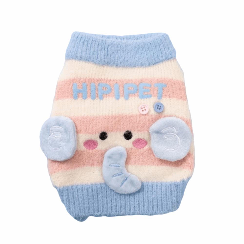 Striped Pet Knit Sweater Knitted Pet Warm Coat New Cat Dog Sweater for Cats